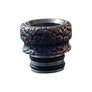 510 DRIP TIP TITANIUM - Gold and blue CRAKED EARTH