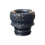 510 DRIP TIP TITANIUM - Gold and blue CRAKED EARTH