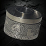 SILVER Detailed MARIO titanium cap engraved for Antiquity V2 #ANTV2 046
