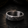 Forma Nova ALIEN 22mm Beauty Ring – Deep Engraved Titanium