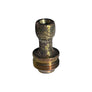 3mm D'OUVERTURE POUR CE BORO DRIP TIP EN TITANE GRAVÉ DE BART SKULLS ET COLORÉ COULEUR DORÉE.