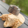 Rapped leather Antiquity V2 Cap Titanium #ANTV2 026