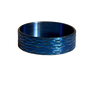 Blue D-Waves Beauty Ring Titanium 22mm Wowsers #W066