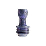 Titanium Boro Drip Tip - PURPLE DAMASCUS