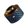 Haku Venna Heritage Blue Scales Relief Vh 9 worn - usage example Relief engraving relief engraving