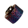Close-up of this quality haku venna heritage multicolor scales relief vh 10 in Titanium Heritage