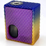 Discover the premium Mini Bleu and Yellow gradient Full Engraved with Purple panels, expertly crafted down to the smallest detail.