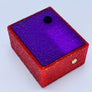 The Mini BF Mod Red Full Engraved with Purple panels