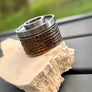 Wood leather Antiquity V2 Cap Titanium #ANTV2 027