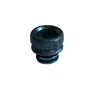 Blue Damascus Titanium 510 Drip Tip