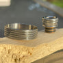 Bamboo Titanium Beauty ring 22mm and drip tip kit K16