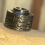 Black Bart Skulls Haku Venna Cap Titanium Engraved #2BC056