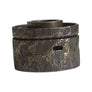 STITCHED LEATHER titanium cap engraved for Antiquity V2 #ANTV2 52