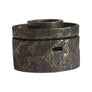STITCHED LEATHER titanium cap engraved for Antiquity V2 #ANTV2 52