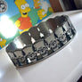 ULTIMATE TITANIUM RING - BART SKULLS - 22mm