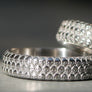 Forma Nova Skulls 22mm Ring – Deep Engraved Titanium