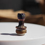 SCALES full engraved Boro drip tip with anodized titanium finish