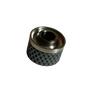 Silver like diamond! For Antiquity V2 RDA and RDTA a titanium cap engraved with Chesterfield pattern. Unique piece.