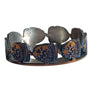 DISCOVER THIS AMAZING BEAUTY RING ENGRAVED BY LASER CUSTOM WORKS, REPRESENTING COLORED BULLET SKULLS;