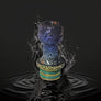 The One: Damascus Colored Titanium Drip Tip