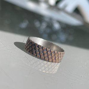 Triangles Titanium Beauty Ring 22/24 mm Wowsers #W049