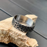 Tactical Mesh Beauty Ring Titanium 22mm Wowsers #W035