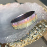 Beauty Ring RAINBOW HONEYCOMB Titanium 22/24 mm Wowsers #W043