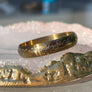 Beauty ring 22/24.5mm Titanium Goldy LOTR Edition #W045