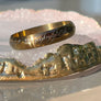 Beauty ring 22/24.5mm Titanium Goldy LOTR Edition #W045