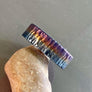 Rainbow Wood Titanium Beauty Ring 22/24 mm Wowsers #W051