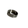 Black Skulls Beauty Ring Titanium 22mm Wowsers #W071