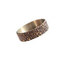 Titanium 22mm beauty ring engraved in France