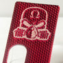 Engraved SvF V4 Mod Panel - Red SvF Central Head - Porte gravée