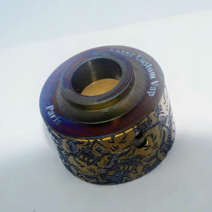 Haku Venna Cap Titanium DE (Deep Engraving) SVF #308