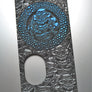 GHOST SvF V5 Titanium Engraved Front Panel - Porte gravée Titanium SvF V5 (avant)