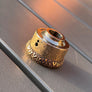 Kit Venna Gold Damascus & Beauty Ring Ghost K9
