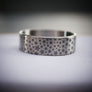 Beauty Ring Stars Grey 22/24 Titanium #WS007