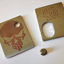 Portes SS gravées ReseT MINI - Engraved SS ReseT MINI Panels - ReseT Skull