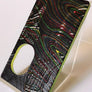 Porte gravée SvF V4 mod - Engraved SvF V4 Mod Panel - Half Heads Color Damascus