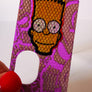 Porte gravée SvF V4 mod - Engraved SvF V4 Mod Panel - Bart Simpson