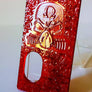 Porte gravée SvF V4 mod - Engraved BF Mod Panel - Big logo Red