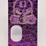 Porte gravée SvF V4 - Engraved SvF V4 Panel - Central Head Purple