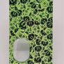 Porte gravée SvF V4 mod - Engraved Panel - SvF Little Skulls Green