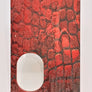Porte gravée SvF V4 Mods Original - Engraved SvF Panel - 2 half Heads Croco