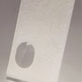 Porte gravée SvF V4 mod Original - Engraved SvF Mod Original Panel - White Half Head