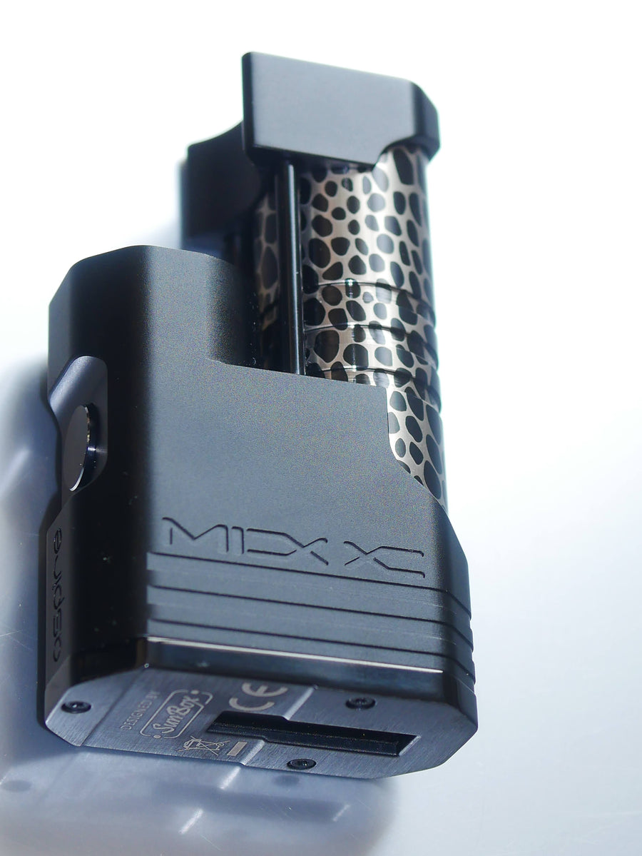 MIXX Aspire x Sunbox - Black Limited Ed engraved tubes