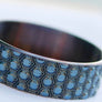 Wowsers Beauty Ring Titanium 22/24 mm Diamond facets design engraving #W010