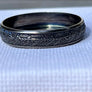 Beauty ring 22/24.5mm Titanium Relief engraving LOTR Edition #2B002