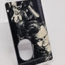 Porte gravée V4 SVF Mods - Engraved Panel - Black Harley and Joker