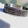 Wowsers Beauty Ring Titanium 22/24 mm LOTR Clouds engraving #W015